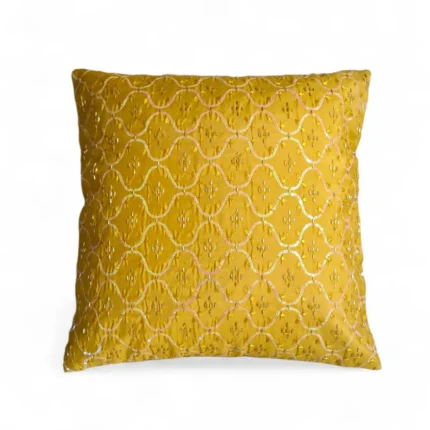 Pops Cushion Cover Mustard