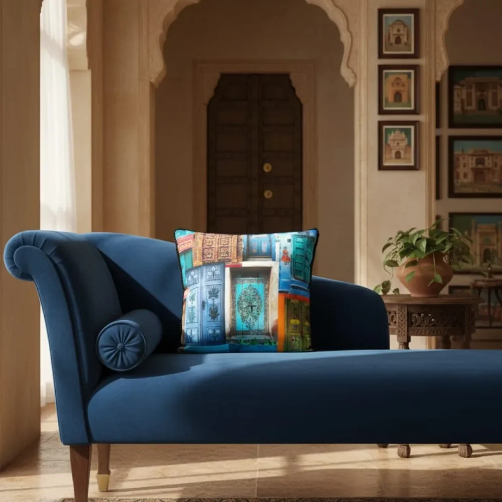 Doors of Heritage Cushion Cover - Image 3