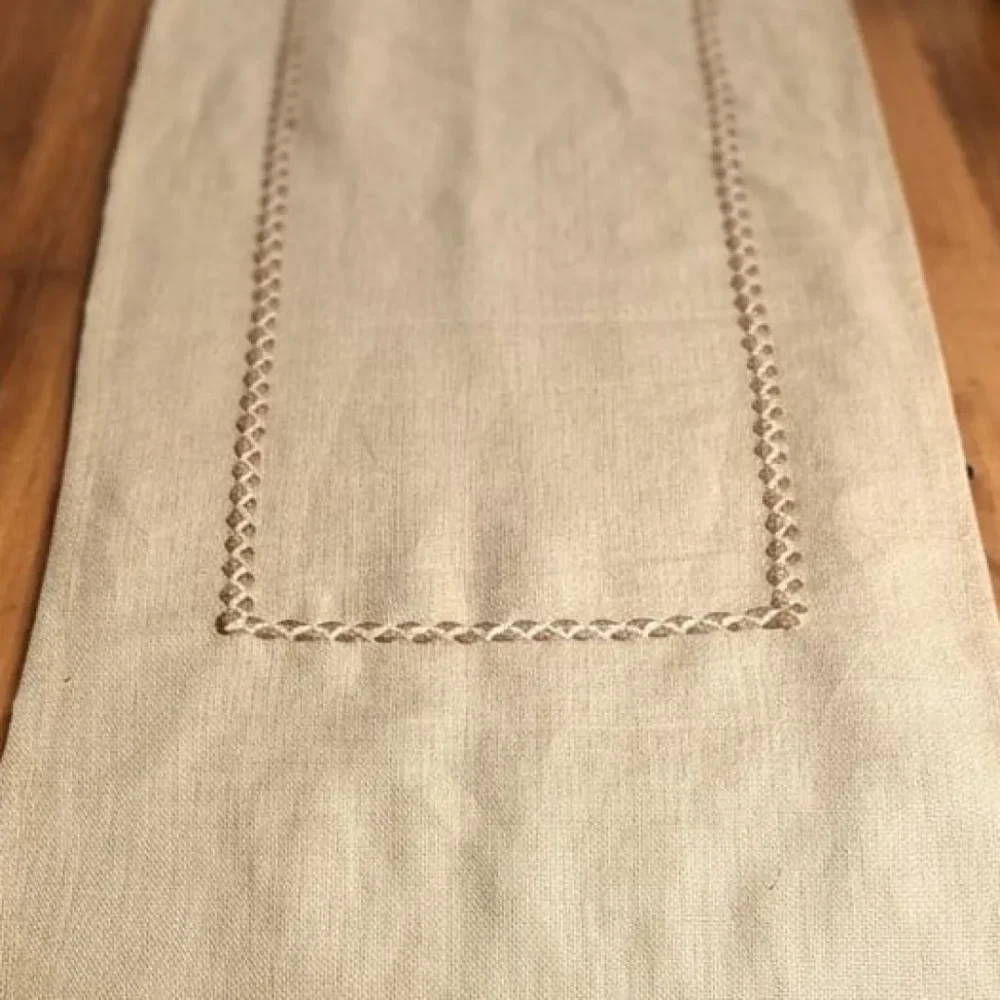 Shell-Embellished Table Runner 2