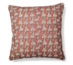 The Terracotta Bloom Cushion Cover by dimora bella home decor