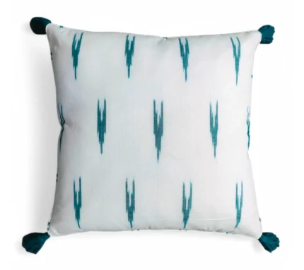 The Ikat Muse Cushion Cover by dimora bella home decor