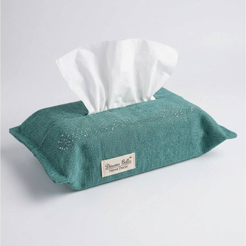 Dimora Bella – Emerald Star Tissue Box Holder